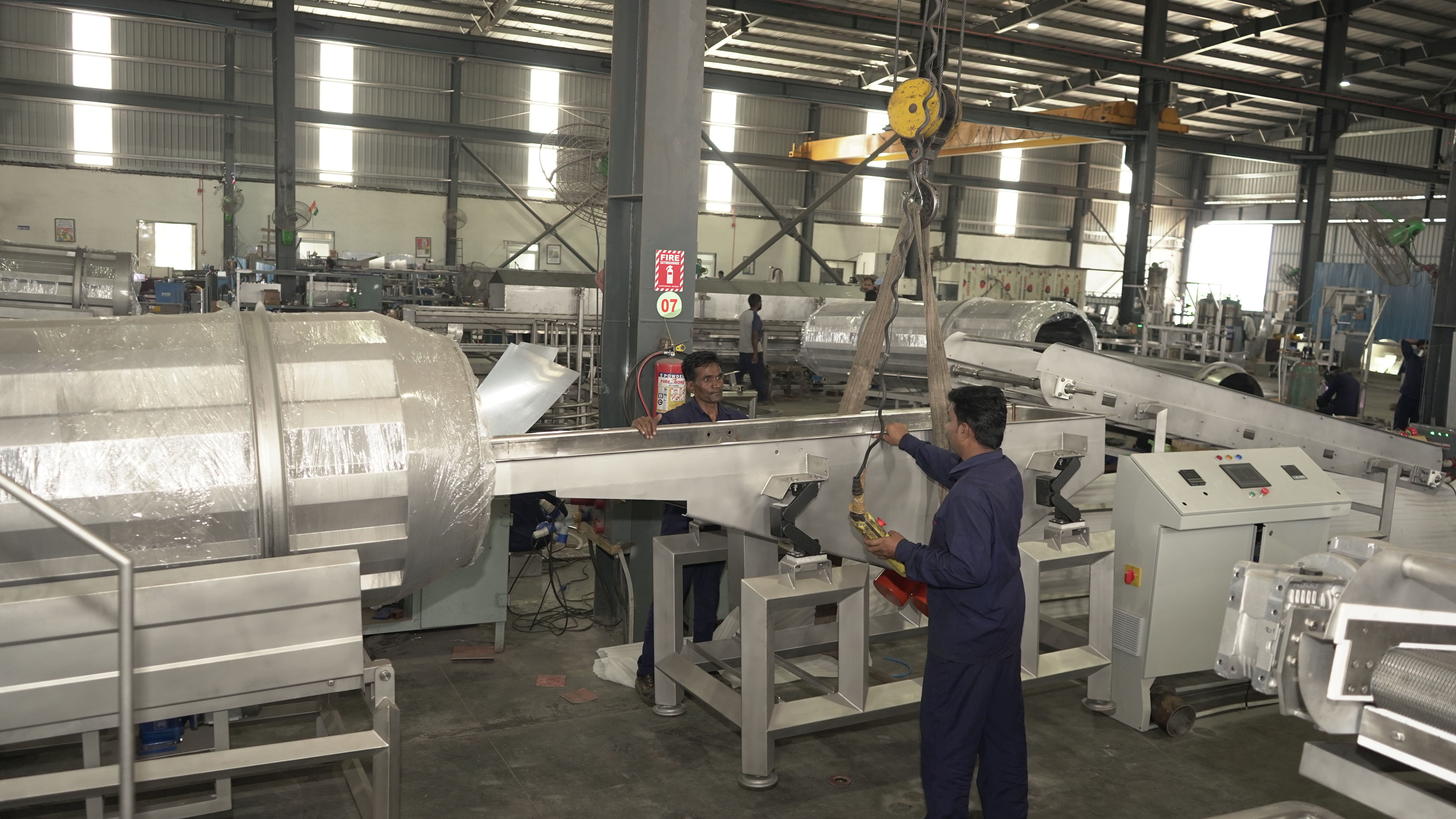 Economode factory assembly floor