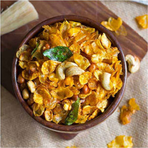 Rice Flakes (Poha) & Corn Flakes slide